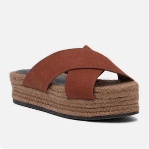ALL SAINTS harlem platform espadrille sandals
